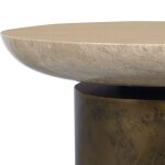 Oslo Indoor-outdoor Accent Table, Brass, 2 Cartons - Image 8