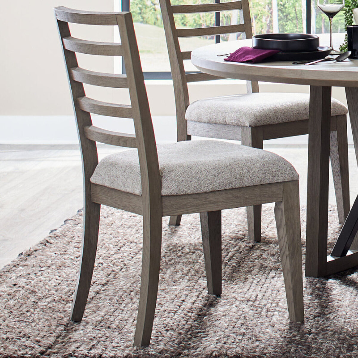 407562e7c5384d99516f7db372ba969b Pure Modern Dining Ladderback Chair - Image 1