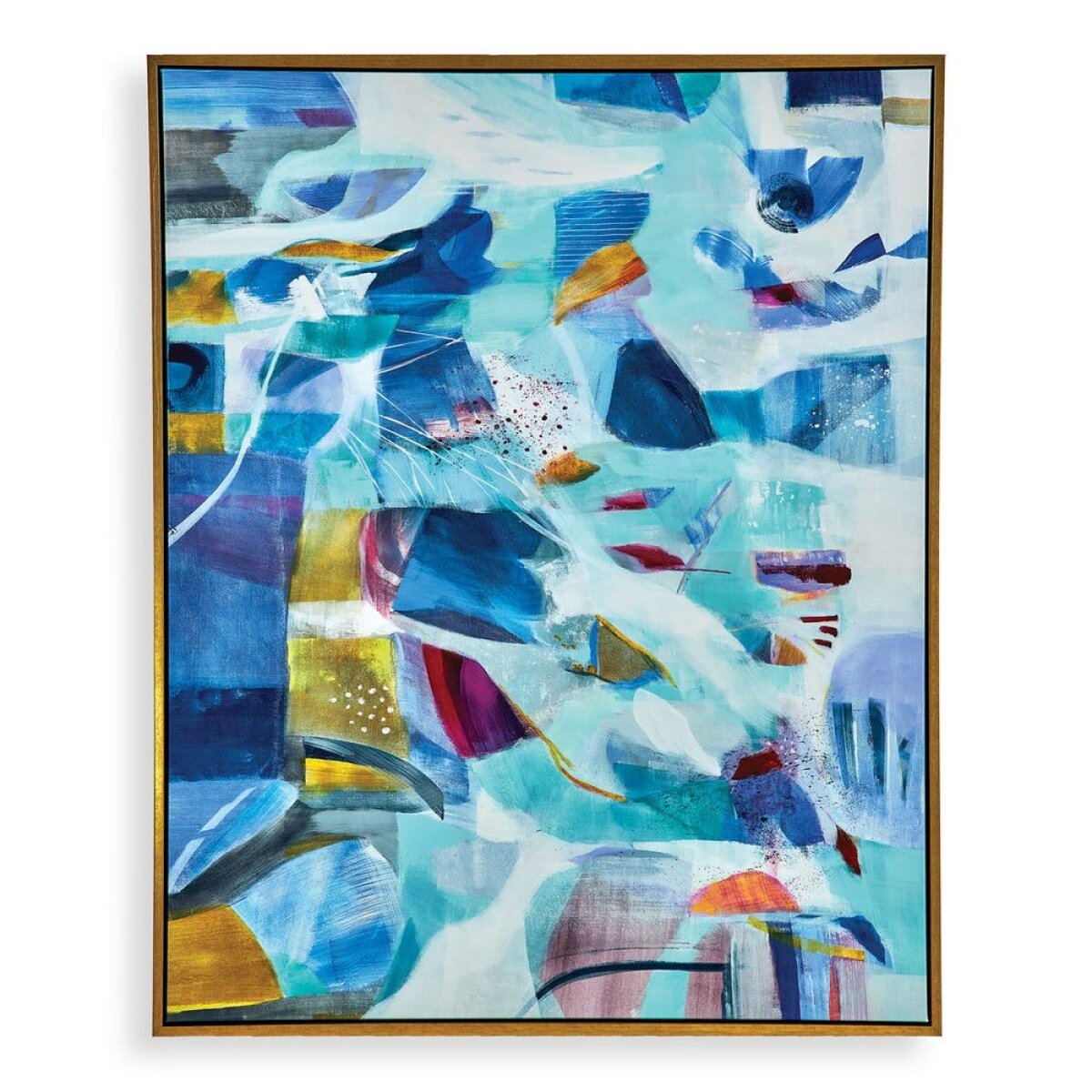 4075f3b9e05a877fbb3c41bbb48dbfbc The Story Of Water Framed Canvas - Image 1