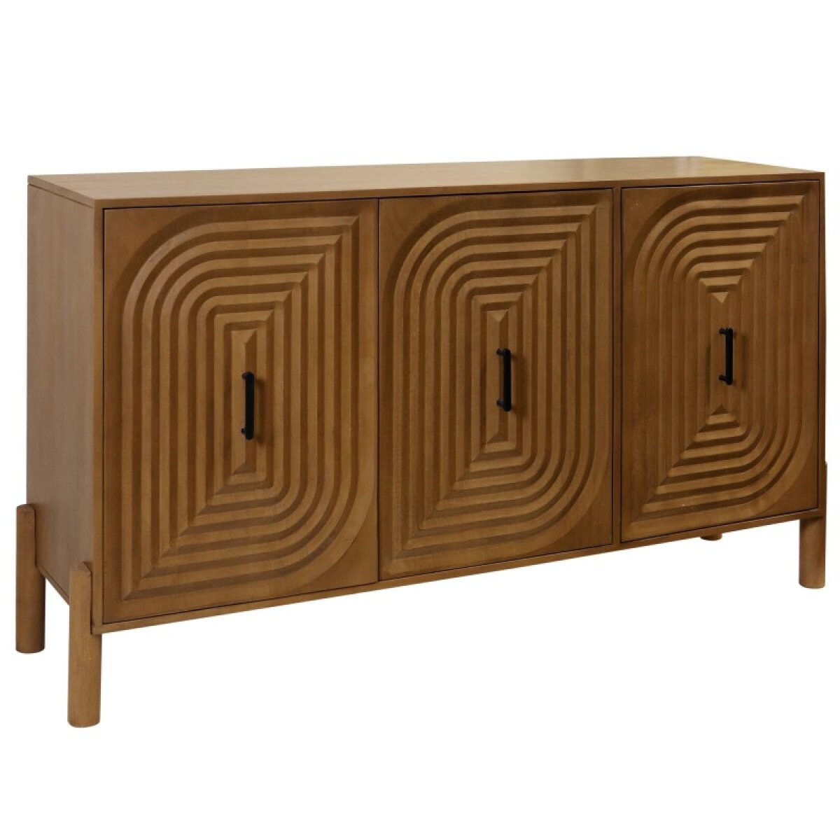 40850e77047b8826a9b22a86e9aca0b5 Salvador Cabinet Three Door Sideboard - Image 1