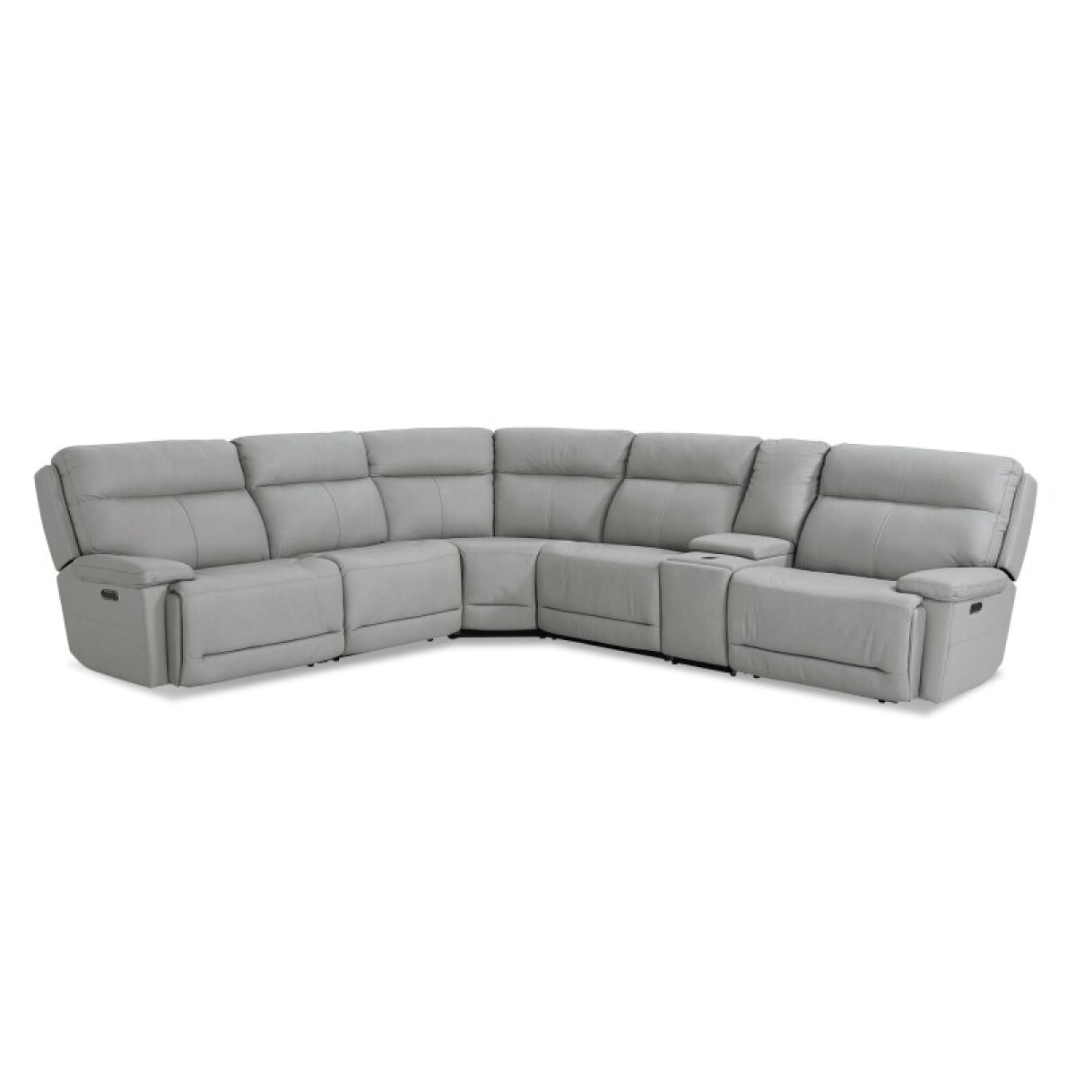 41c30675d6df6b6a211087fc839d7e3e Fletcher Leather Power Reclining Sectional - Image 1