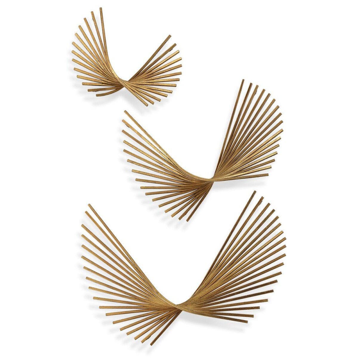 42db325ffd8ce642c6be393a61cf1114 Coreograph Metal Wall Decor, S/3 - Image 1