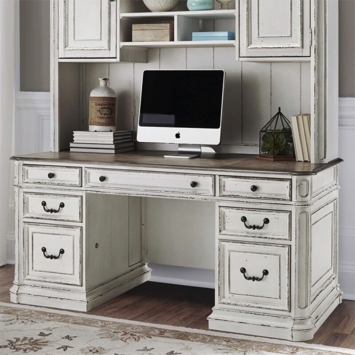42e58fba78b3cd3c39f2415aeabefe64 Magnolia Manor Credenza - Image 1