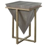 Bertrand Accent Table, Shagreen - Image 7