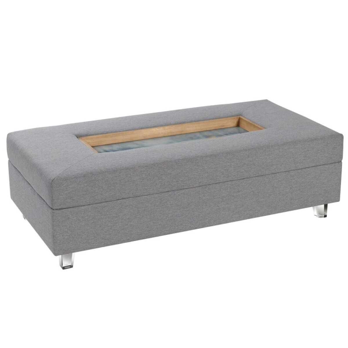 4392b94059cef39a8bb33fcc1311130b Austin Allen James Ocean Blues Rectangle Coffee Table - Image 1