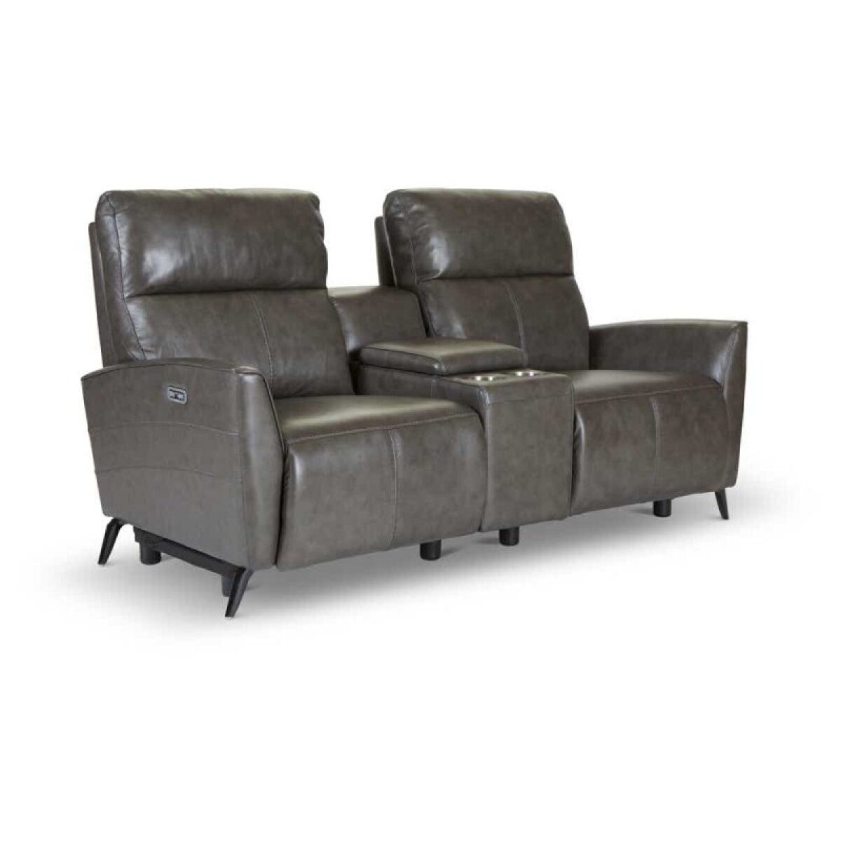 43b7ed85665909cf580b25ff447bd995 Higbee Power Loveseat W/ Power Headrest - Image 1