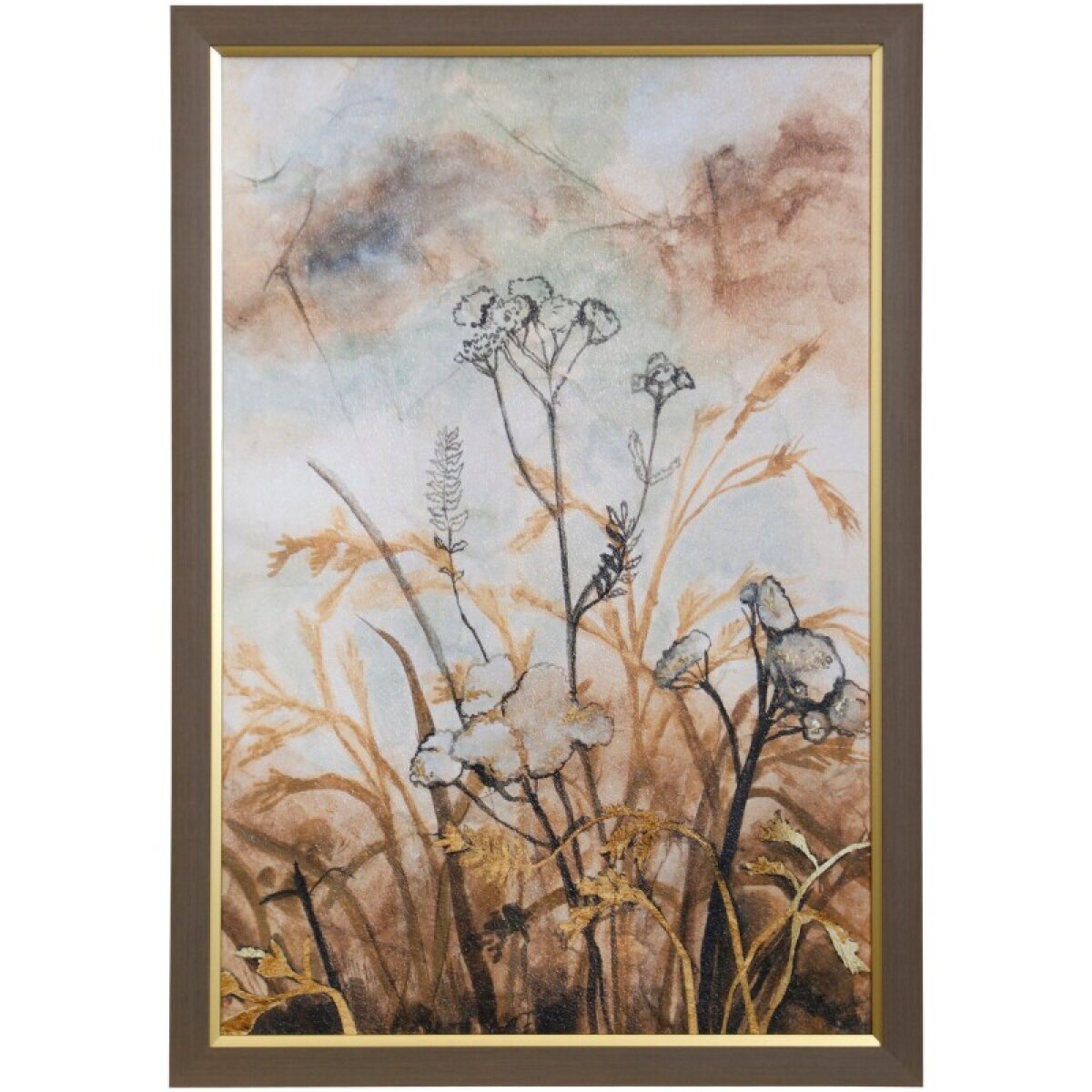 43baeacb91c6b77a6f343c9cc7e38db1 Wildflower Airas I Textured Framed Print - Image 1