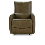 Thaya Leather Power Recliner - Earth Brown - Image 3