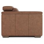 Lioni Leather Left Arm Power Motion Chair - Image 5