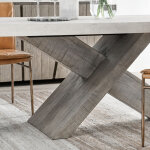 Durant Solid Wood Rectangle Dining Table - Image 7