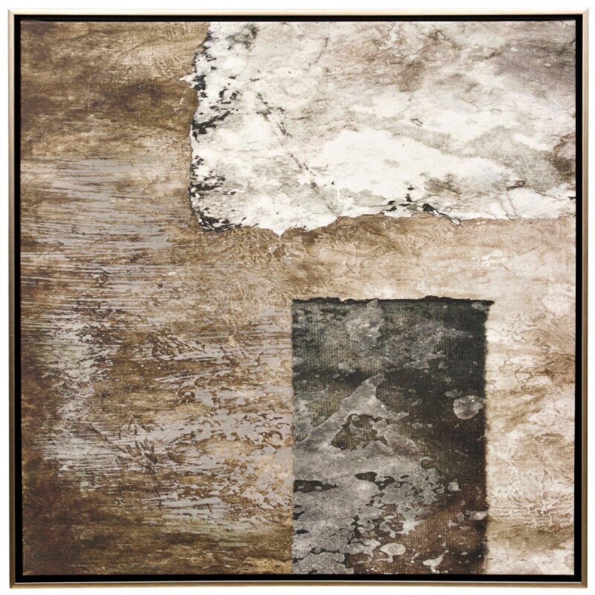 445c6e818c2dbb1cdd127733154e77d8 Rocky Abstract Manufactured Canvas - Image 1