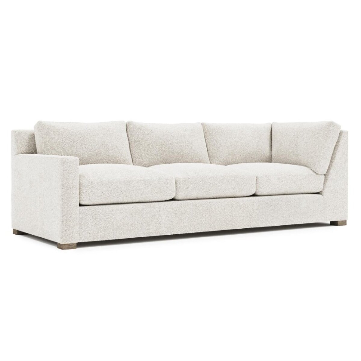 4484a3c024331663f4ed20b57783202f Kelsey Fabric Left Arm Return Sofa Without Pillows - Image 1