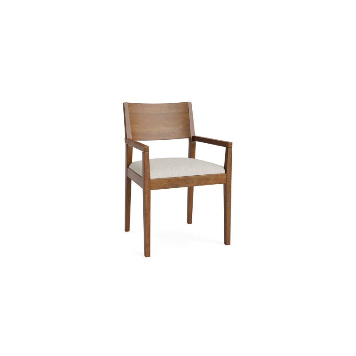 44c7aa6a26faa106bce5c4ace4cfb53f Myers Dining Chair with Upholstered Seat - Image 1