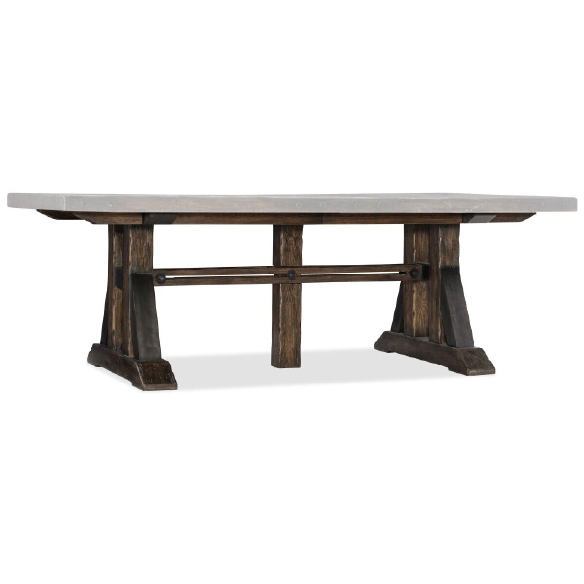 4526e55623c255c63654c9d33ea32deb Roslyn County, American Life Roslyn County Casual Dining Roslyn County Trestle Dining Table Base - Image 1
