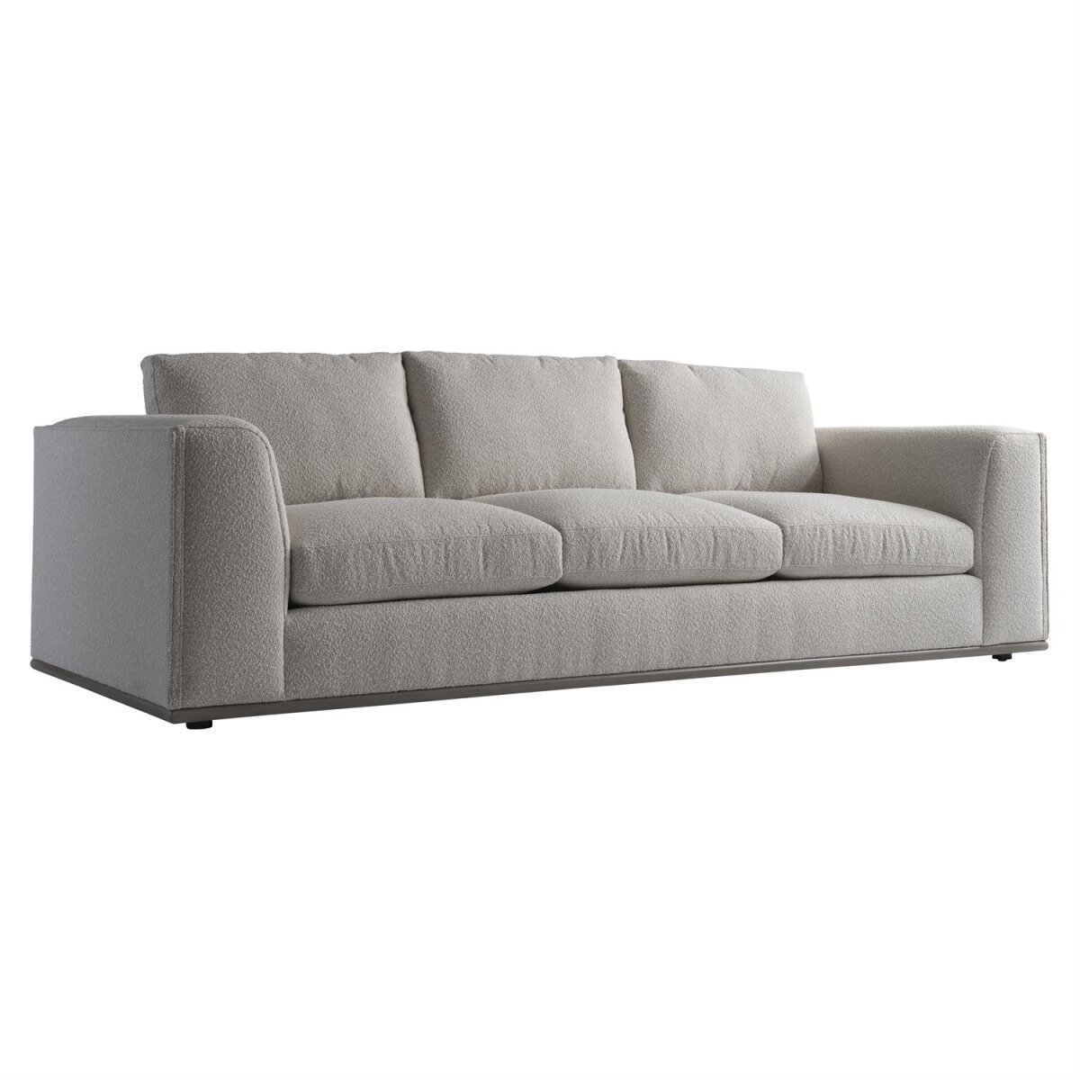 455489052338cc8dea84db7ae3f635a8 Prague Fabric Sofa Without Pillows - Image 1