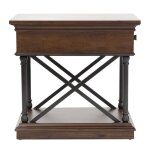 Tribeca Drawer Chair Side Table - Image 5