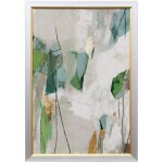 Textured Framed Print Enchanted Emerald I