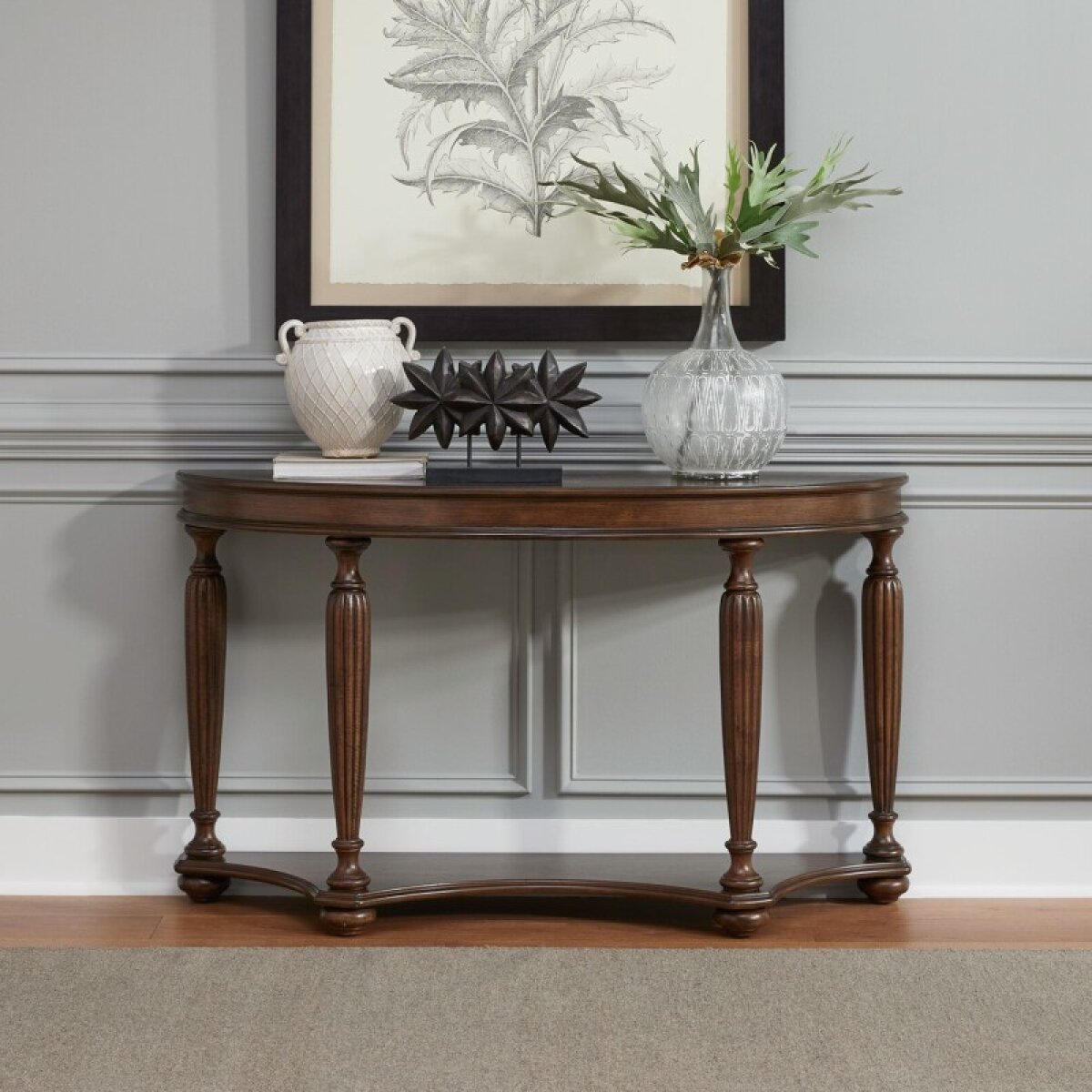 46f2e9f23926ff08e7dbdfb35e89aabe Allington Demilune Sofa Table - Image 1