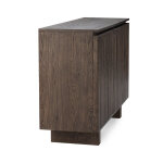 Roya Solid Wood 2dr Cabinet - Toasted Brown - Image 4