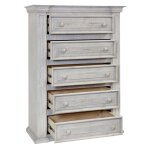 Georgia 5 Drawer Solid Wood Chest - Image 3