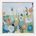 Forefront Flowers I Textured Framed Print