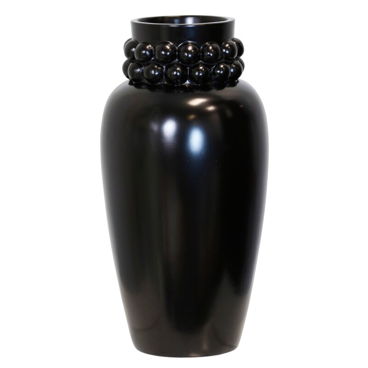 47eacb6099c1c0bb1d68ab889b9d1683 Semi Gloss Black Dann Foley Lifestyle Vase - Image 1