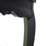 Dann Foley Lifestyle Black And Lime Green Two Tone End Table - Image 6