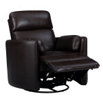 Radius - Hickory Brown Manual Swivel Glider Recliner - Image 3