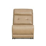 Carrington Armless Recliner P3 & ZG - York Sand - Image 4