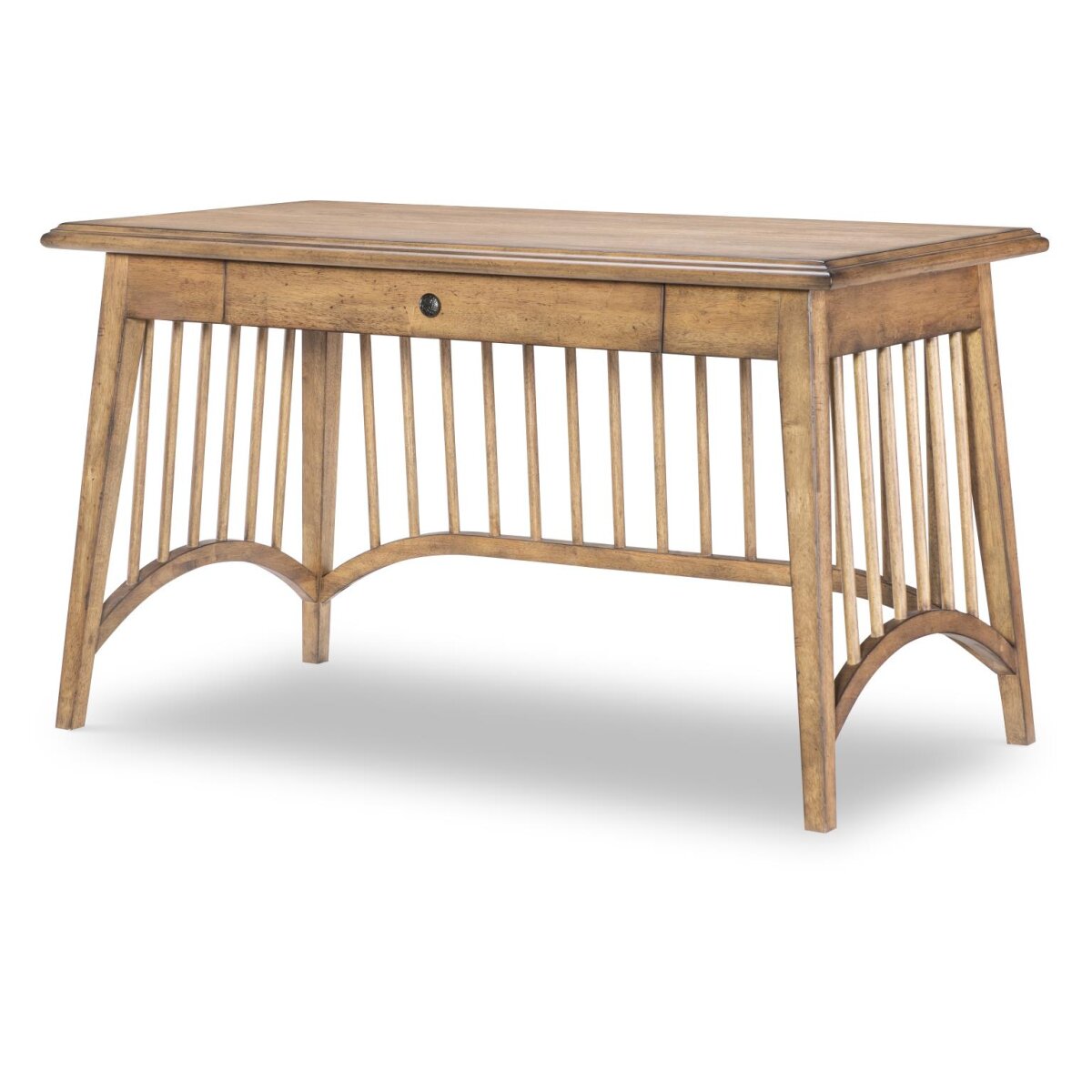 48b36b704f6c4bc2981a85d06a992489 Spindle Base Writing Desk - Image 1