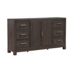 Modern Edge 2 Door 6 Drawer Dresser - Image 3