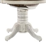 Oval Pedestal Table Base- White - Image 3
