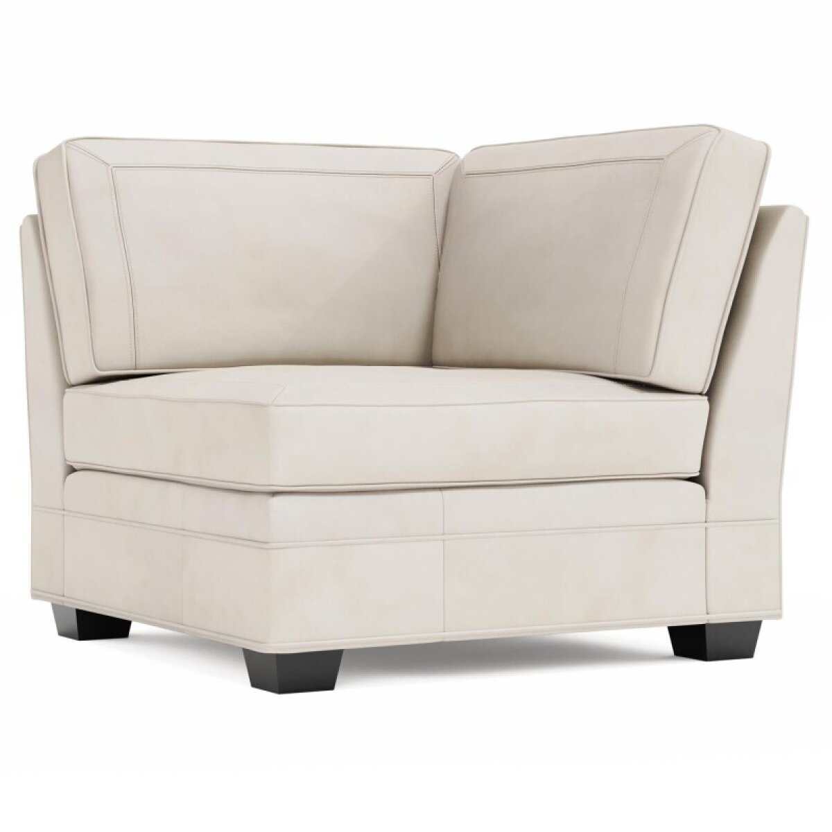 4a318c377097dda04e93515f3c5b7d2d Grandview Leather Corner Chair Without Pillows & Nails - Image 1