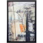 Abstract Essence Ii Textured Framed Print