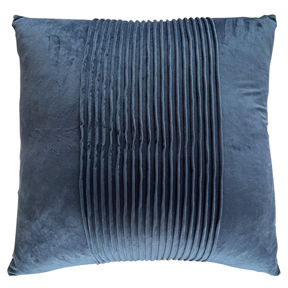 4b09d4c7860946261d07c2e089abcb78 Dann Foley Lifestyle Dann Foley Classic Navy Velvet Tux Pleat Pillow - Image 1