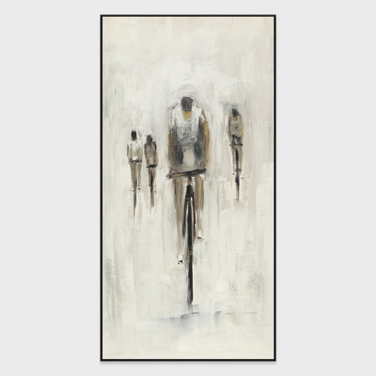 4cba357c98094ddab61df26795575d37 Cyclist Painting By Buddy Whitlock - Image 1