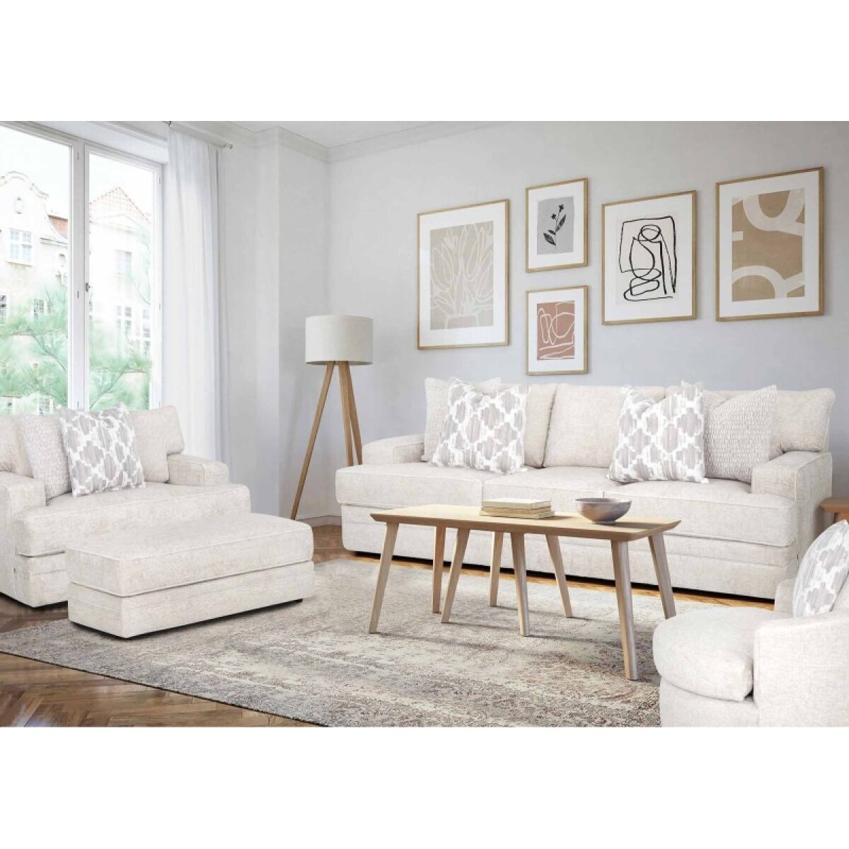 4cf922ff6cbe777ea0797a50dff77324 933 Adler Square Ottoman 75318 - Image 1