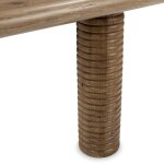 Ilaria Reclaimed Wood Rectangle Console Table - Sand Washed - Image 7