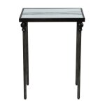 Austin Allen James Wires Petite Side Table Gun Metal Finish - Image 3