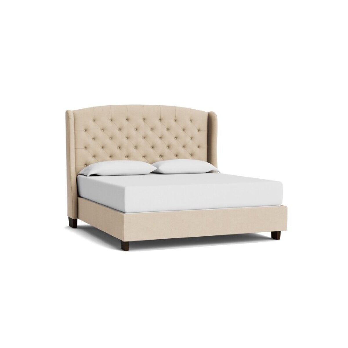 4df1391998cf936e02e5c5202b6a13ae Paris Tufted Upholstered Bed - Image 1