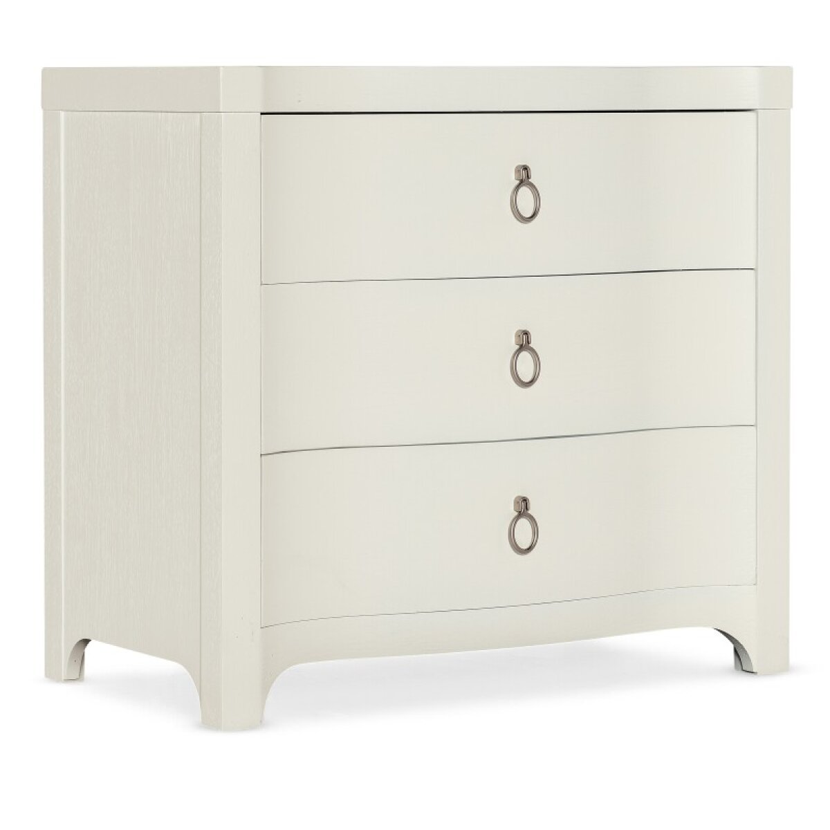 4e812b7ef63bcc030c4165b555704555 Bedroom Serenity Antigua Three Drawer Nightstand - Image 1