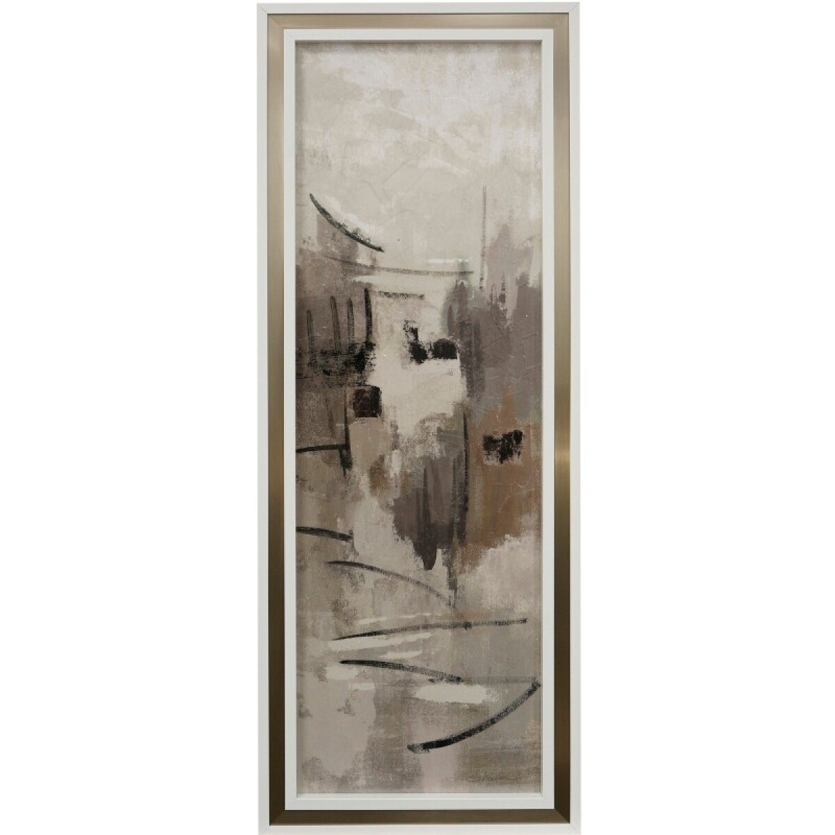 4e82f7ac5bfe5064938ce772165f4cf4 Sail Away I Textured Framed Abstract Print - Image 1