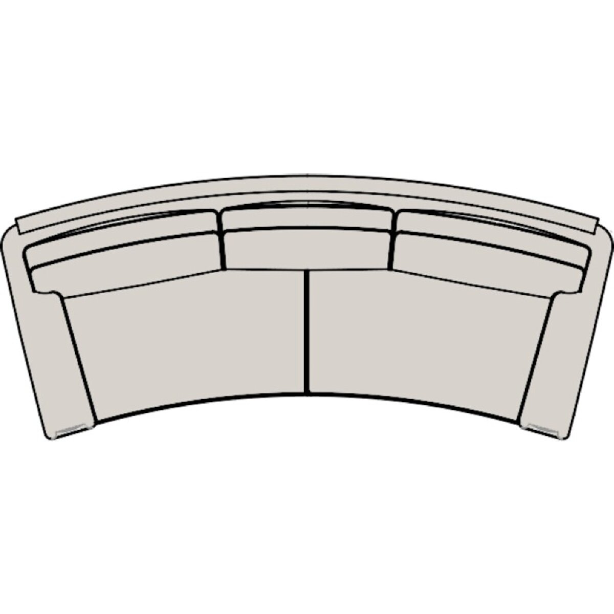 4e85144ec4b6d3d8542c10af037fda95 Marleigh Stationary Conversation Sofa 8-Way Tie 772-98 - Image 1