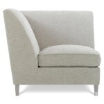 Palisades Fabric Corner Chair Without Pillows - Image 3