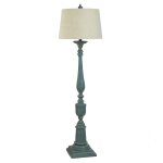 This Classic Floor Lamp With Antique Veri Wash Is Just Right For Any Decor And Complimented With Jus