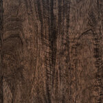 Norwood Solid Wood Round End Table - Bark Brown - Image 5