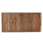 Bradley Solid Wood 4dr Cabinet - Landmark Brown - Image 6