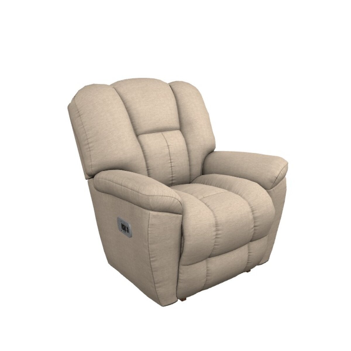 4fcb8776602429e13ed7382fde4bf0ef Maverick Power Rocking Recliner W/ Headrest & Lumbar - Image 1