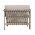 Leo Outdoor Accent Chair - Taupe - Image 4