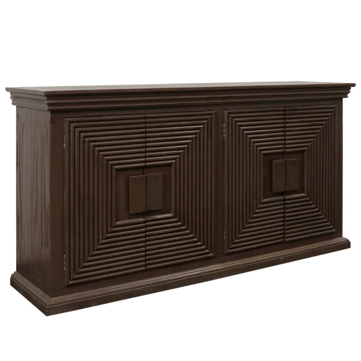 51b84a1c7ef9c5d92b5fb393466b2e96 Trellis Pattern Three Door Sideboard - Image 1